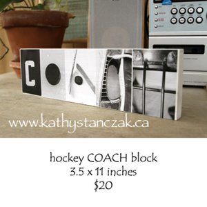 Hockey COACH Thank You Gift